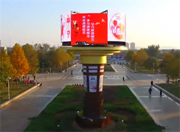 精神堡壘的設計初衷，led旋轉(zhuǎn)屏在精神堡壘的重要位置